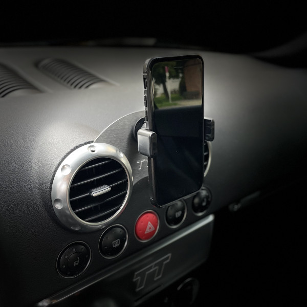  Handyhalter passend zu Audi TT 8j Bj. 2006-2014 Made  in GERMANY inkl. Magnethalterung 360° Dreh-Schwenkbar!!