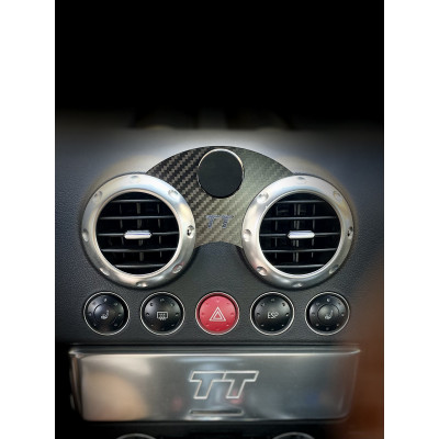 Audi TT 8n Handyhalterung Carbon Edelstahl Alu Magnet...