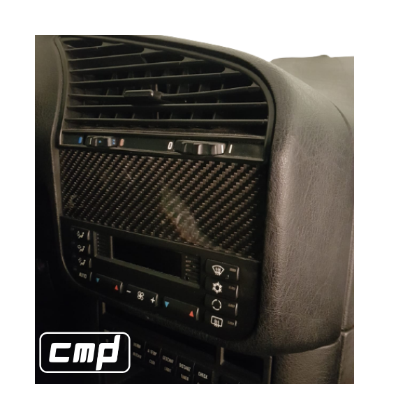 Carbon Radio Abdeckung f&uuml;r BMW E36